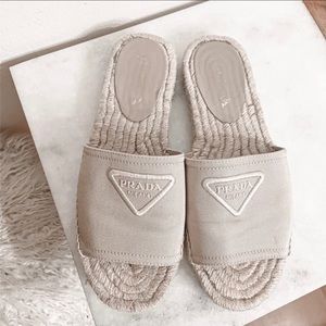 Prada Espadrille Sandals EU size 37